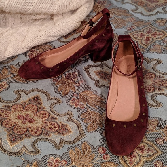 Madewell the Inez stud ankle strap heels - Picture 4 of 4